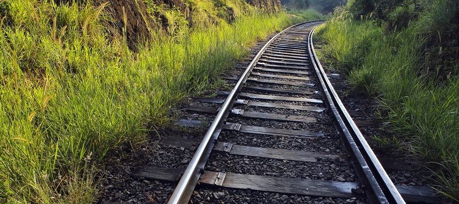 railway tracks depicting journey of emdr treatment for trauma and ptsd